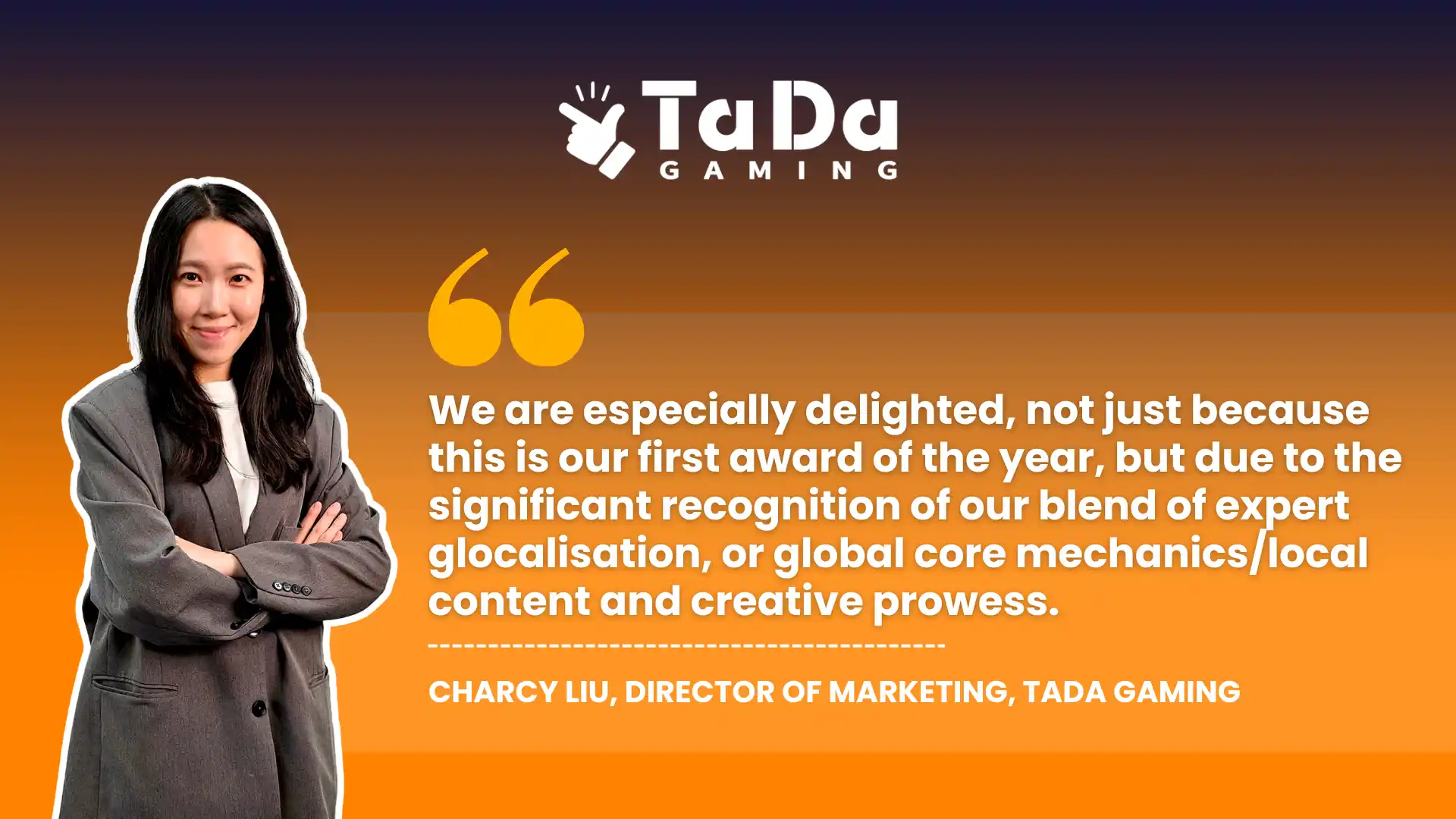 Prêmios e reconhecimento da TaDa Gaming na indústria de jogos online