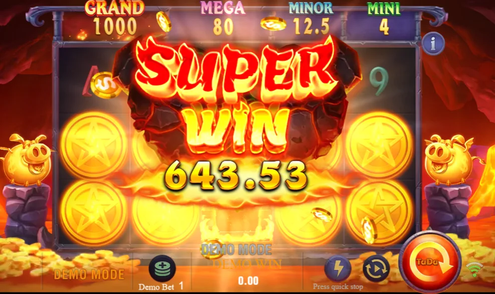 Símbolo Scatter do Devil Fire 2 que ativa rodadas grátis